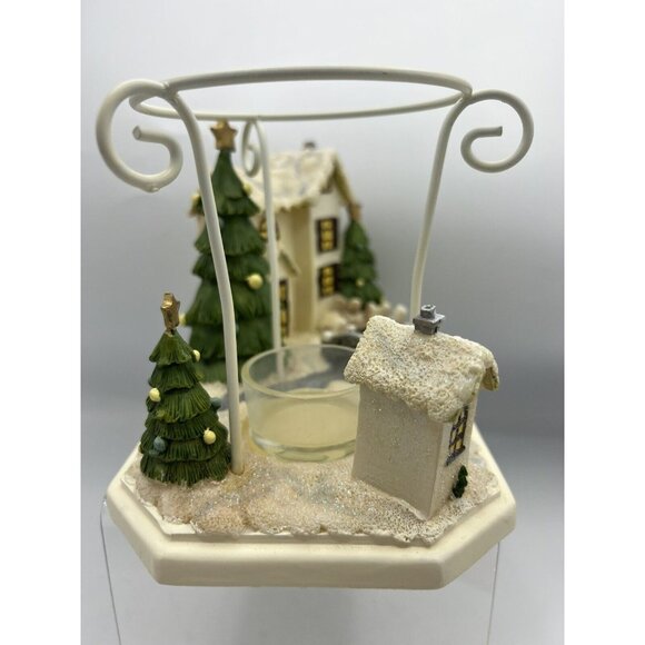 Yankee Candle Christmas Tree House Village Tea Light Wax Warmer Ornament - Picture 12 of 16
